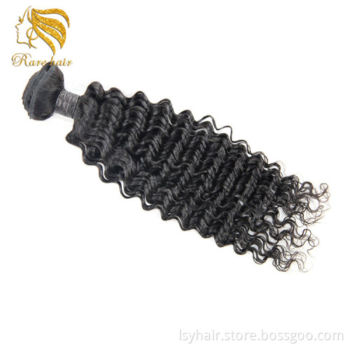 wholesale online shopping brazilian human hair deep wave bundles with closure